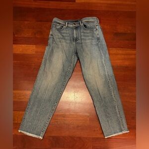 Banana republic women’s high rise straight jeans size 30